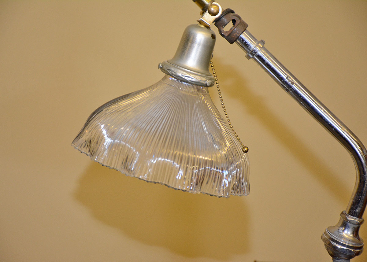 Found Object Floor Lamp