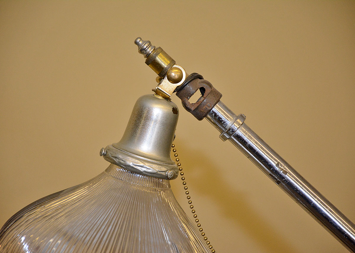 Found Object Floor Lamp