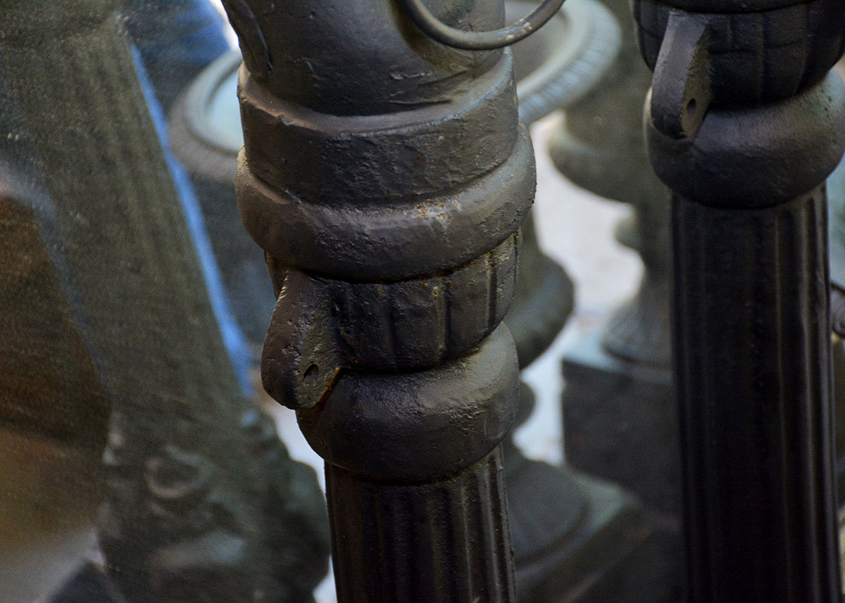 Cast Iron Horse Hitching Post