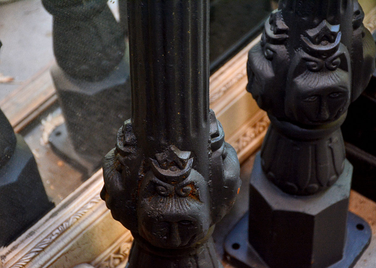 Cast Iron Horse Hitching Post