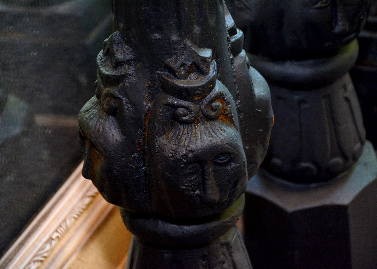 Cast Iron Horse Hitching Post