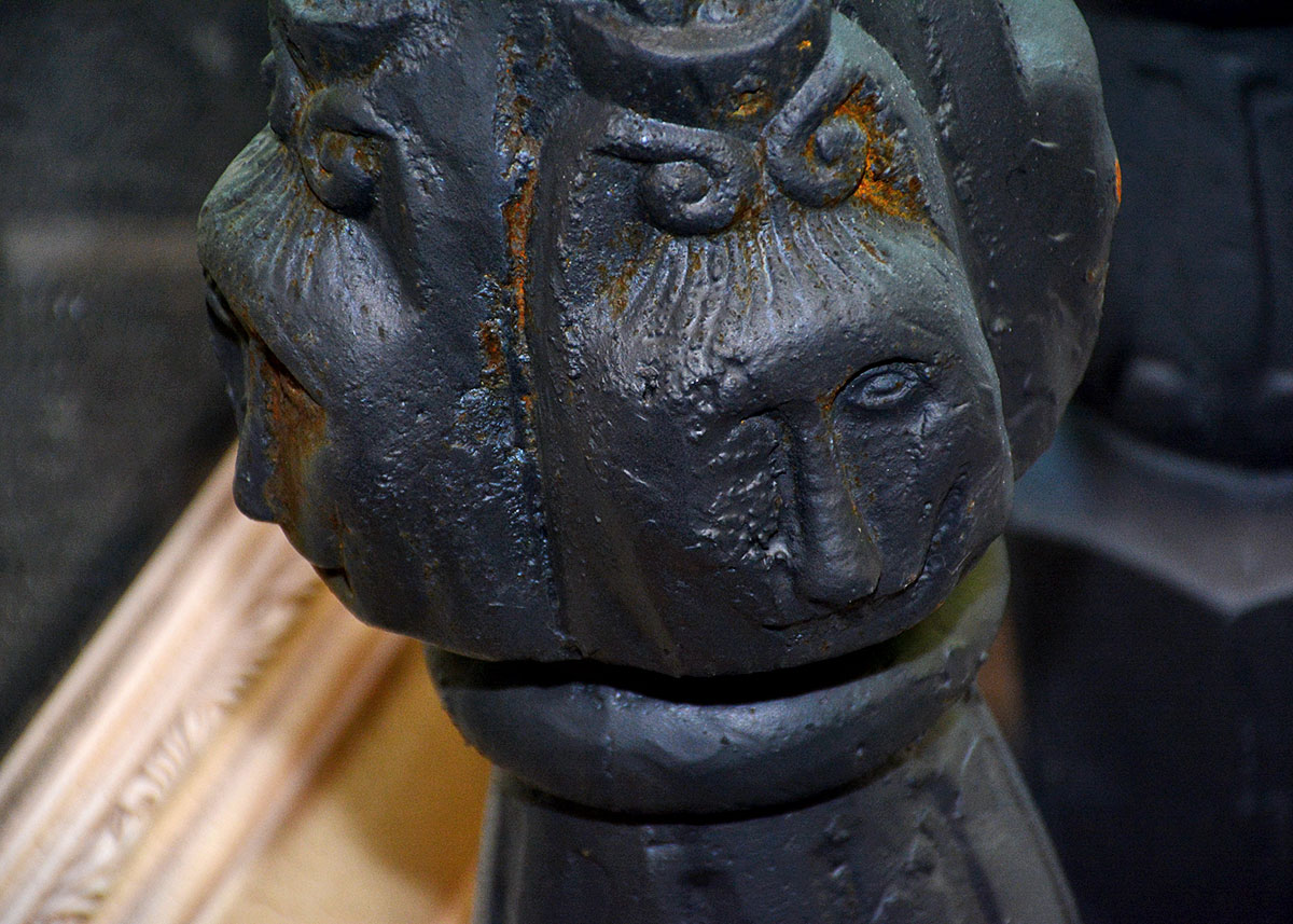 Cast Iron Horse Hitching Post