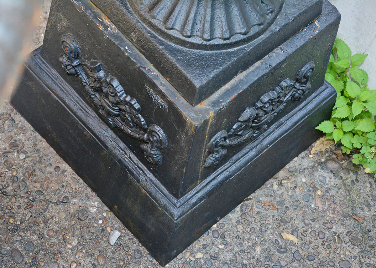 Metal Garden Urns