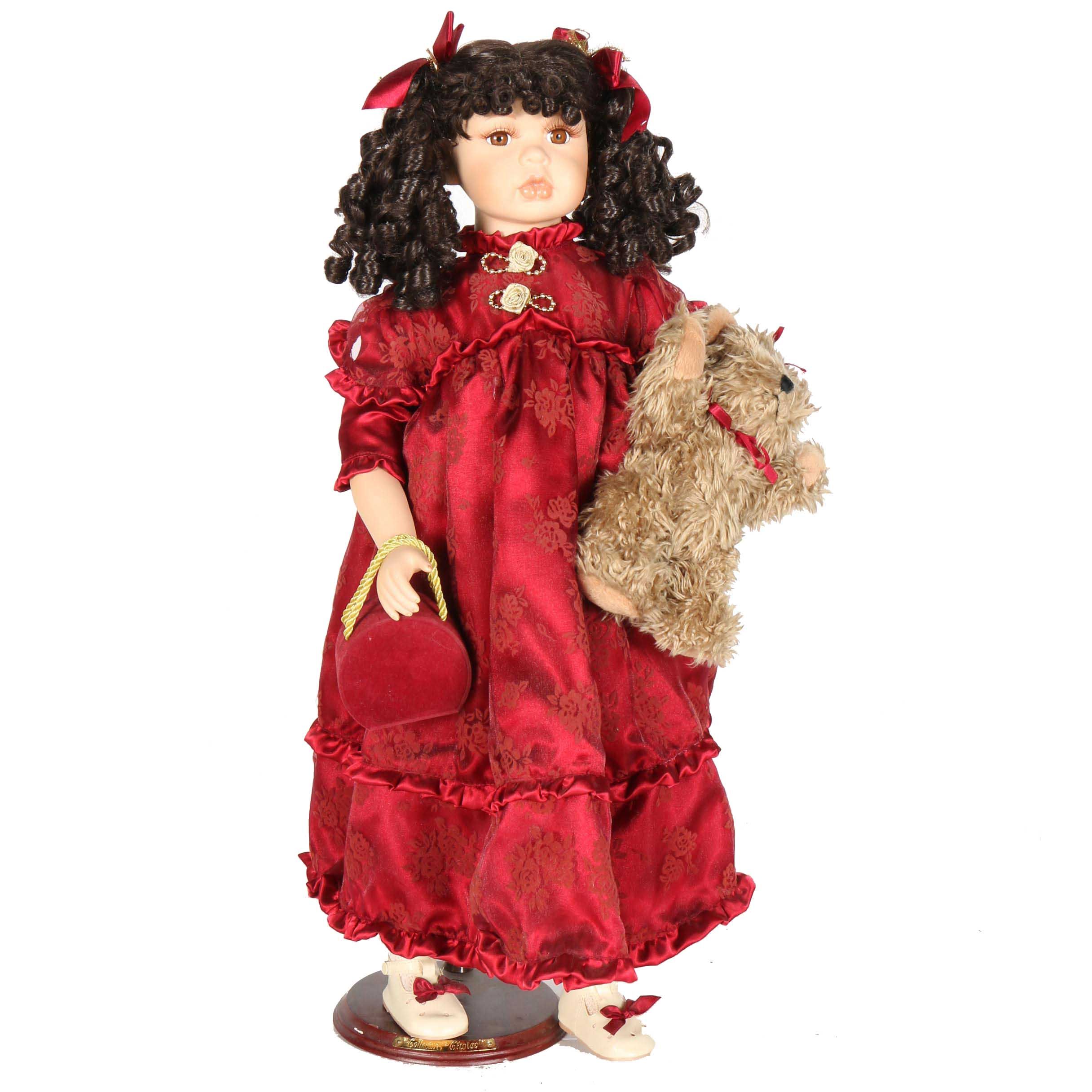 A "Collectors Choice" by DanDee Porcelain Doll