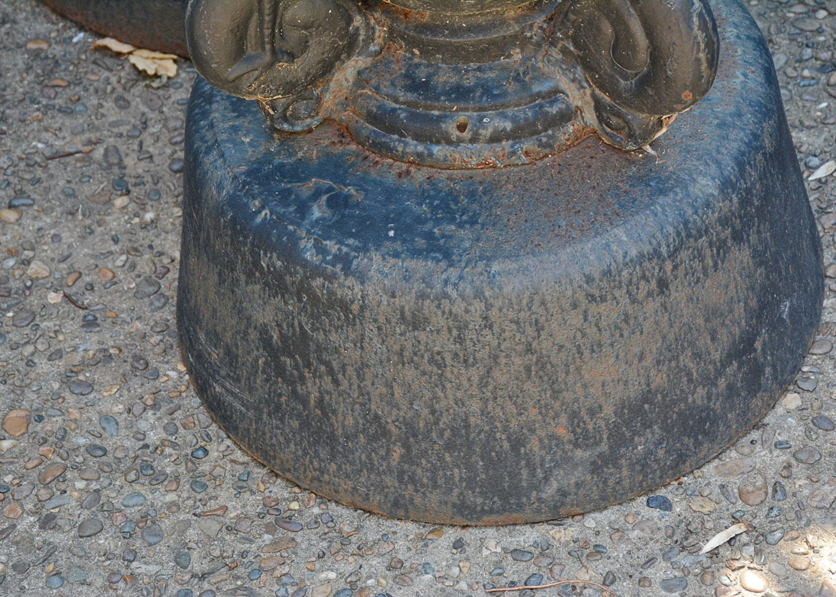 Antique Cast Iron Urn Style Planter