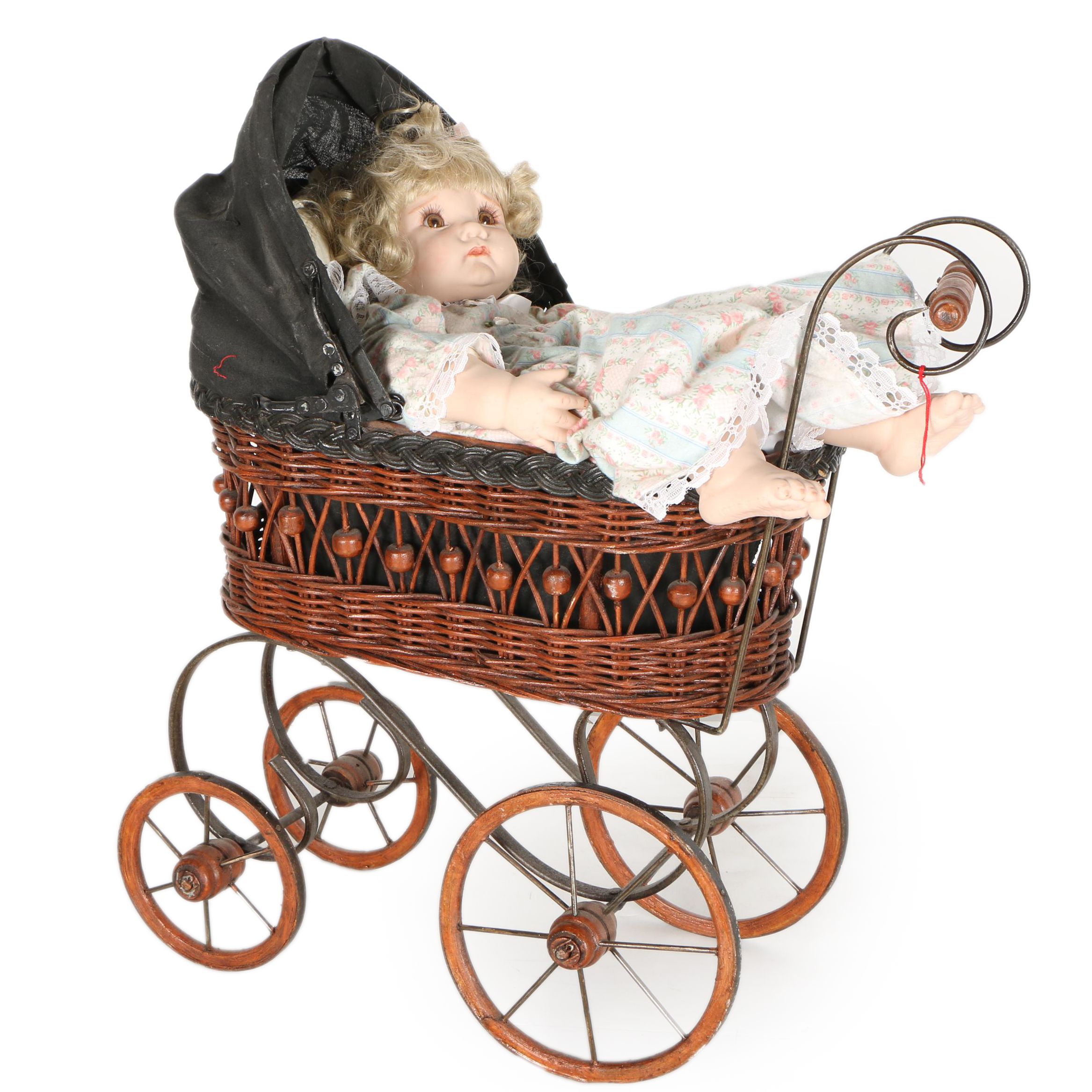 Doll in a Stroller
