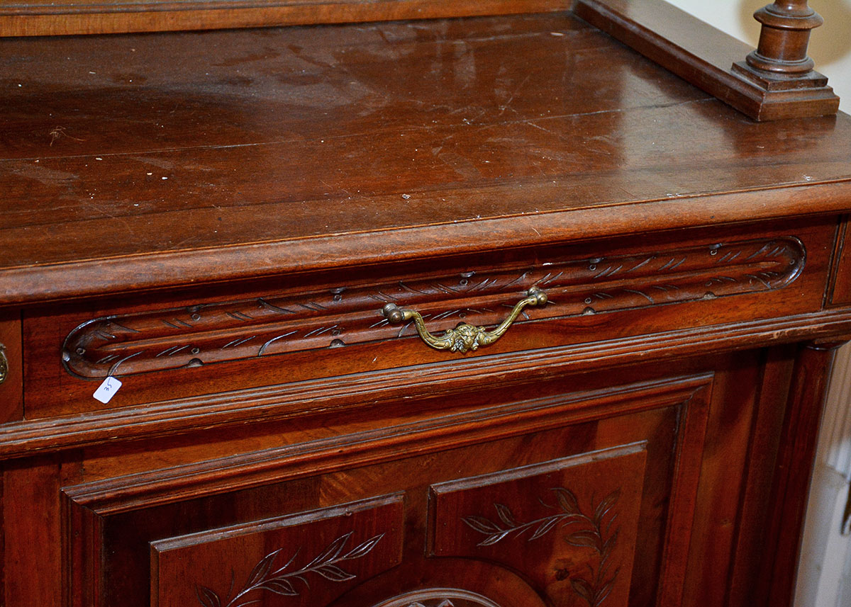 Henri II Style Buffet a Deux Corps