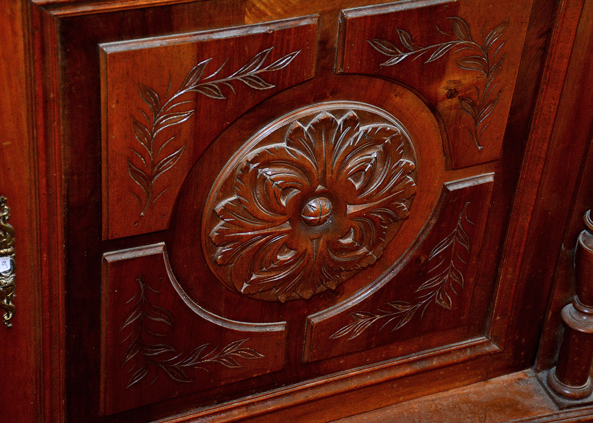 Henri II Style Buffet a Deux Corps