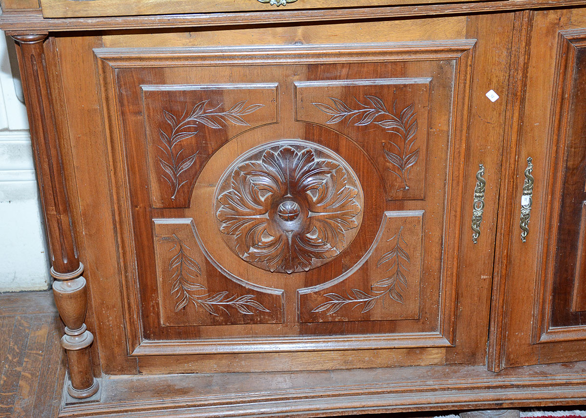 Henri II Style Buffet a Deux Corps