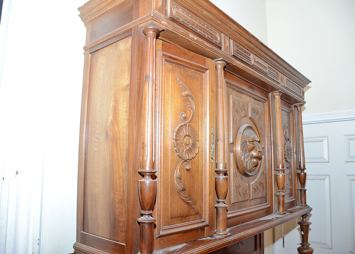 Henri II Style Buffet a Deux Corps