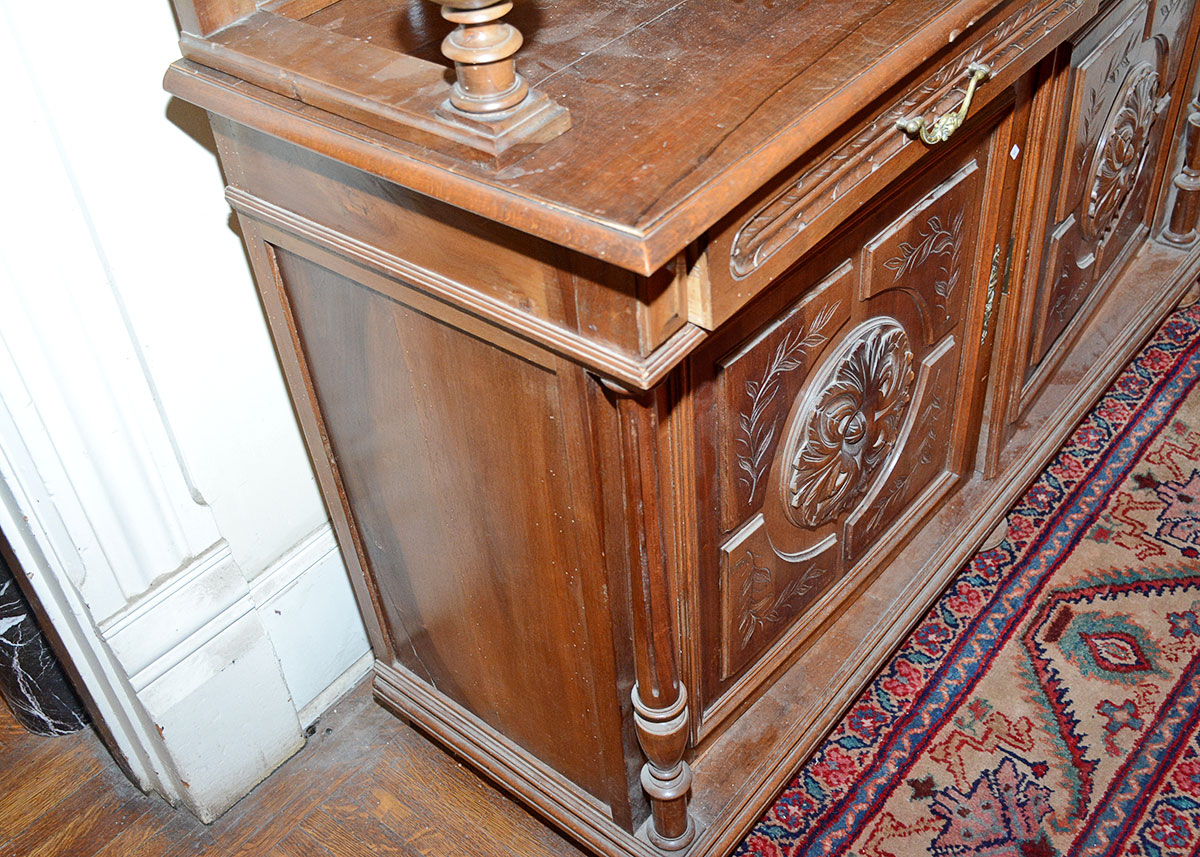 Henri II Style Buffet a Deux Corps