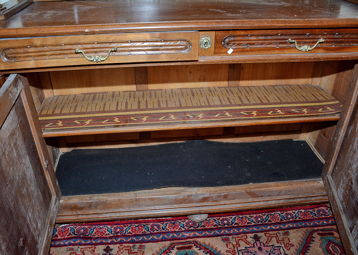 Henri II Style Buffet a Deux Corps