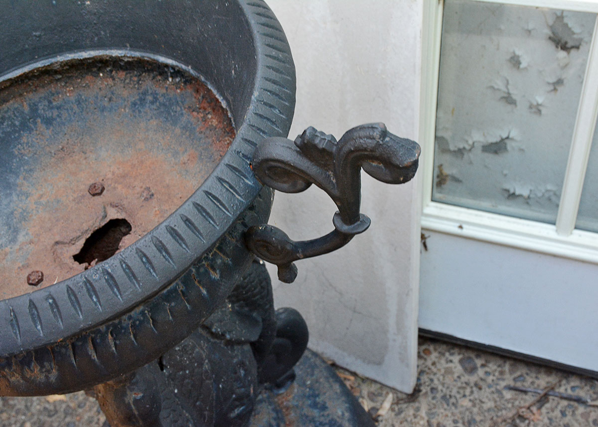 Cast Iron Urn Style Planter