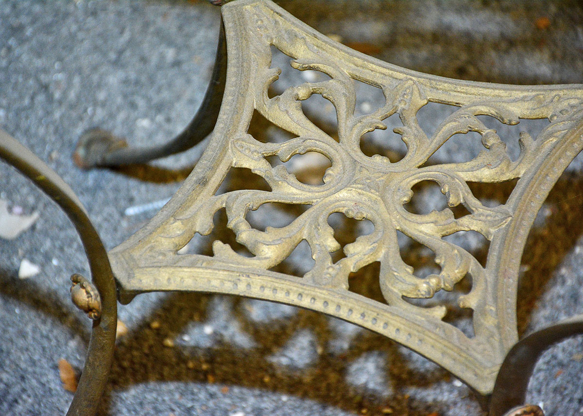 Victorian Style Filigreed Brass Plant Stand