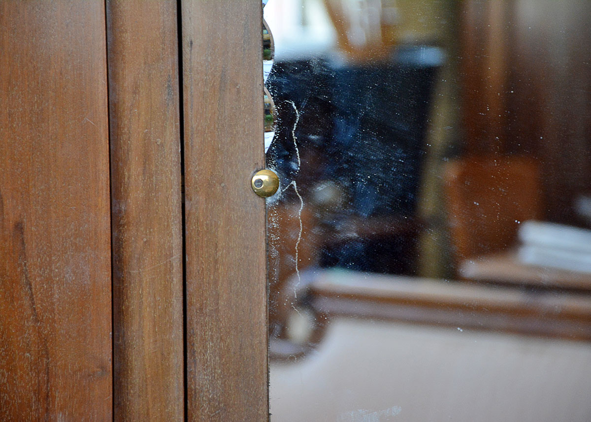 French Art Deco Style Three Door Armoire