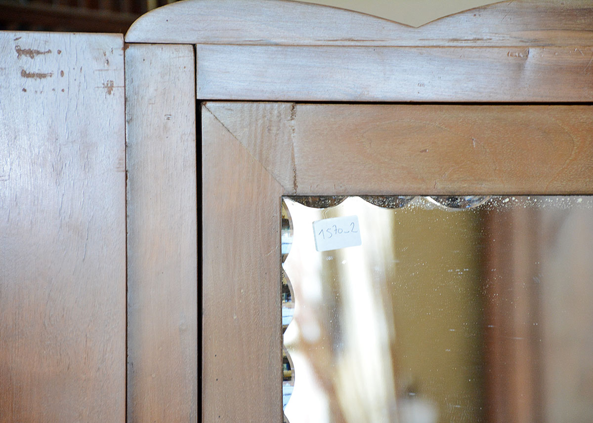 French Art Deco Style Three Door Armoire