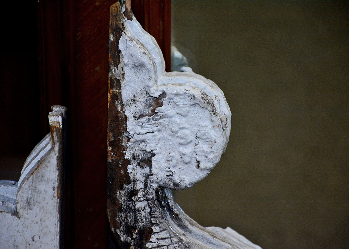 Pair of Antique Wooden Architectural Brackets