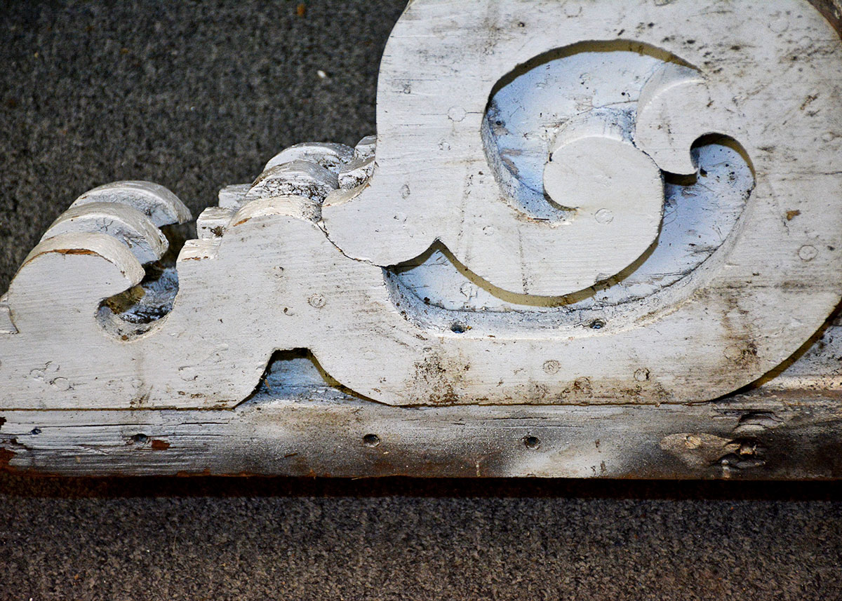 Pair of Antique Wooden Architectural Brackets