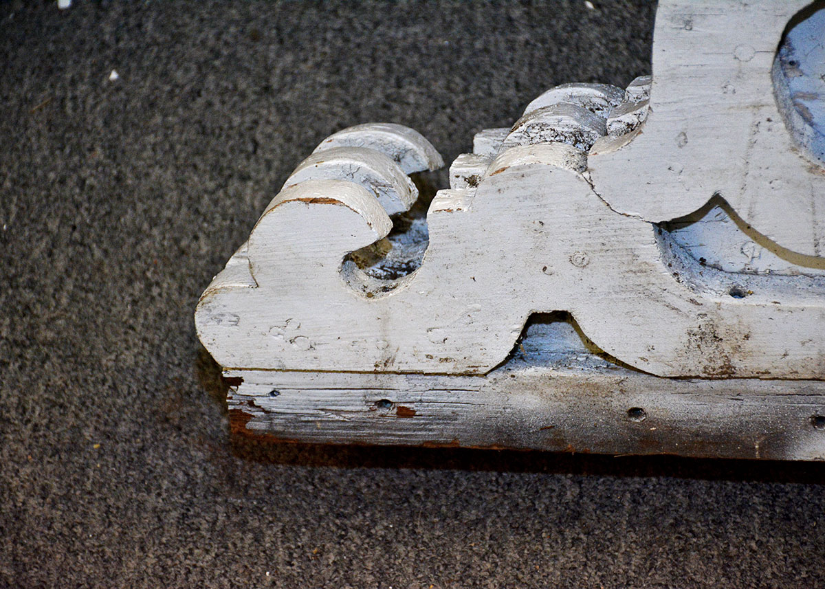 Pair of Antique Wooden Architectural Brackets