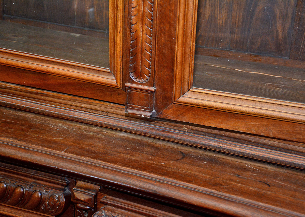Antique Mahogany China Cabinet
