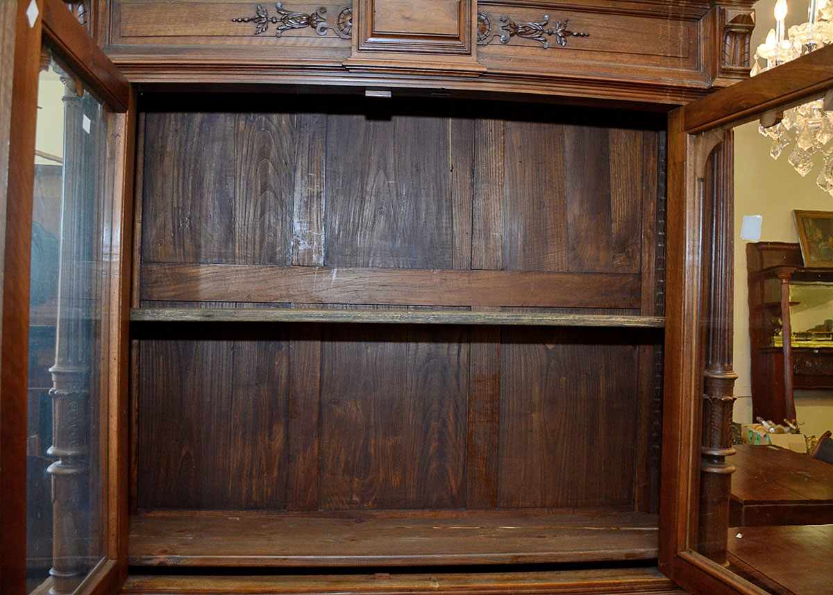 Antique Mahogany China Cabinet