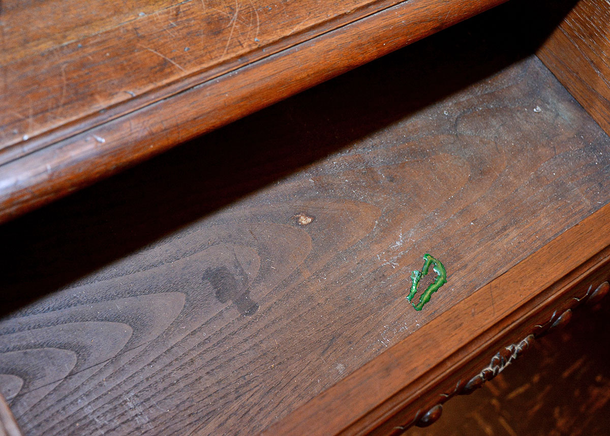 Antique Mahogany China Cabinet