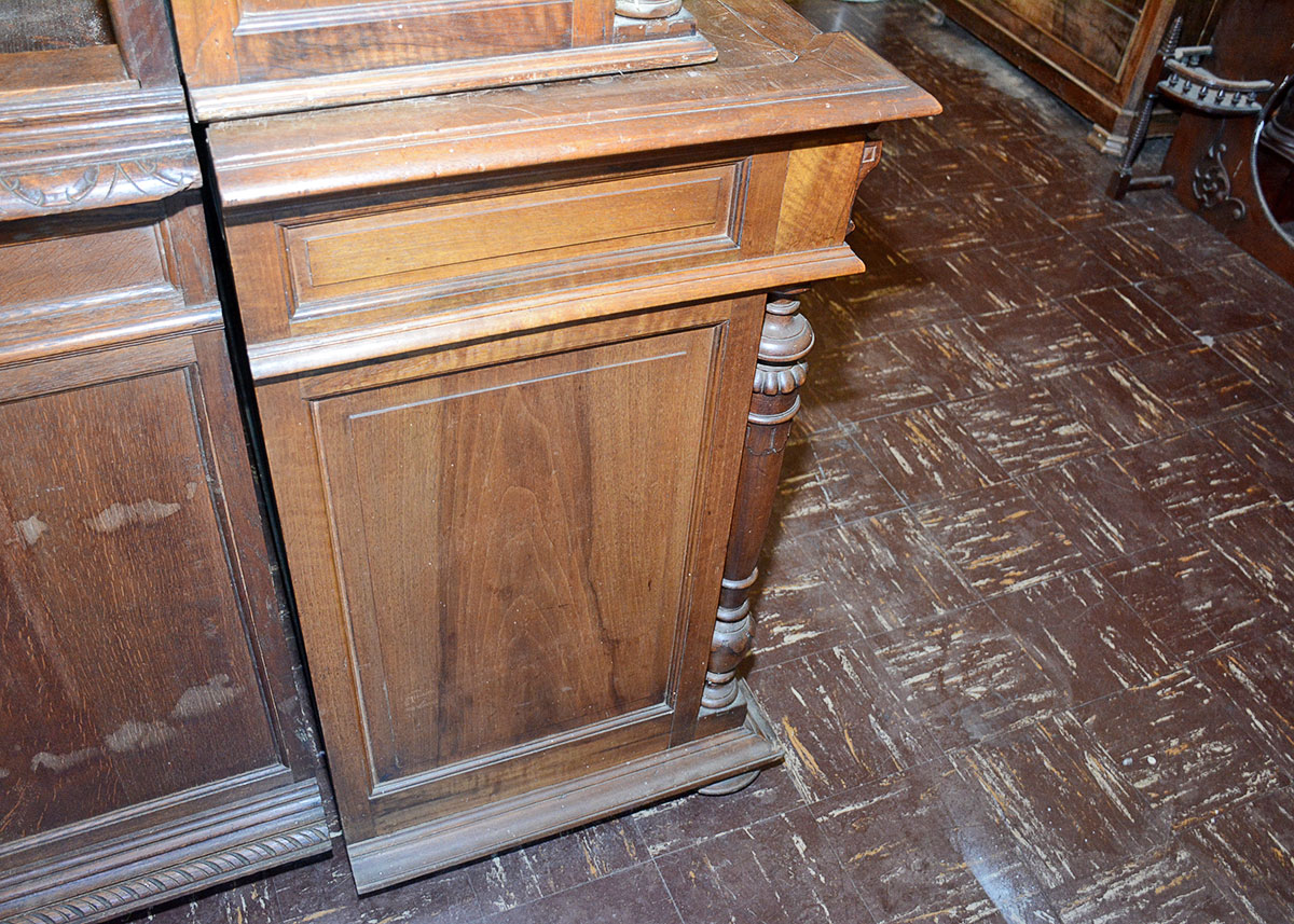 Antique Mahogany China Cabinet