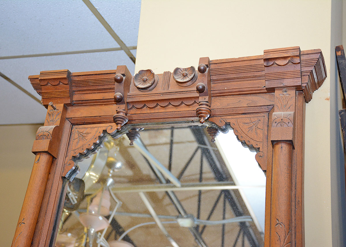 Antique Eastlake Pier Mirror