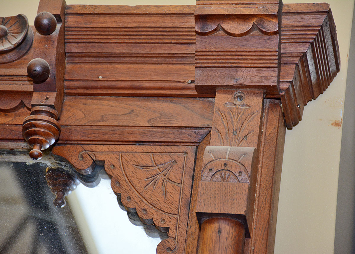 Antique Eastlake Pier Mirror