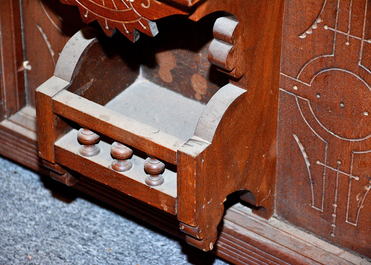 Antique Eastlake Pier Mirror