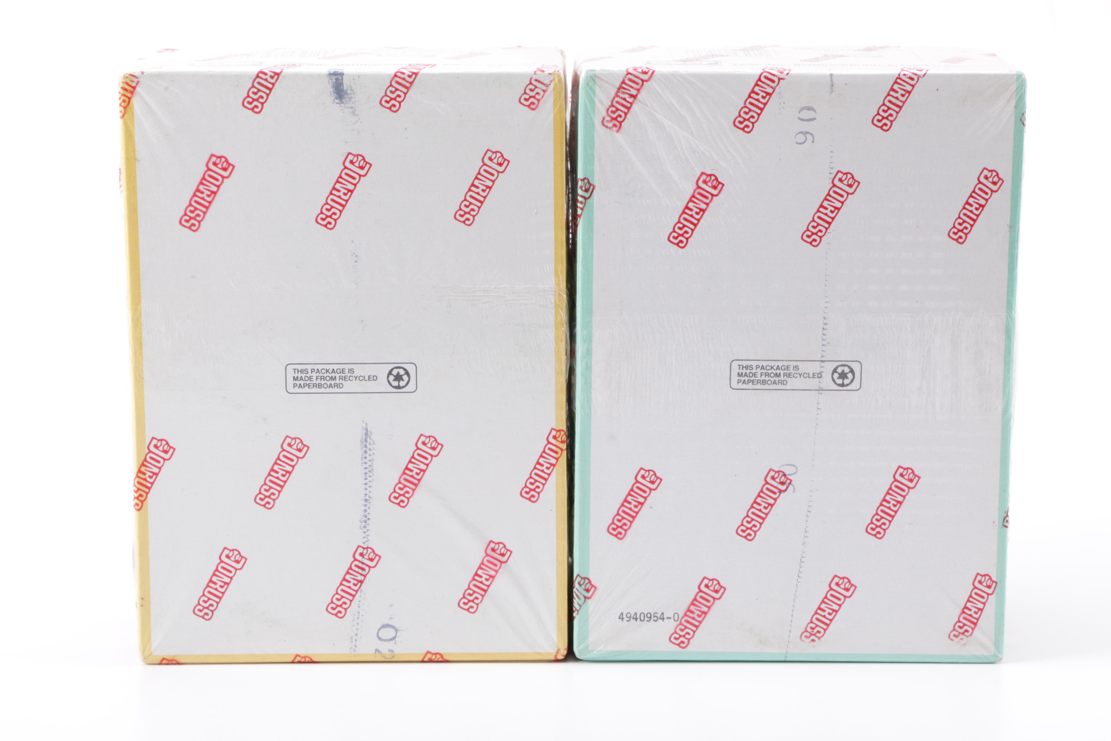 Sealed 1991 Donruss Baseball Card Packs