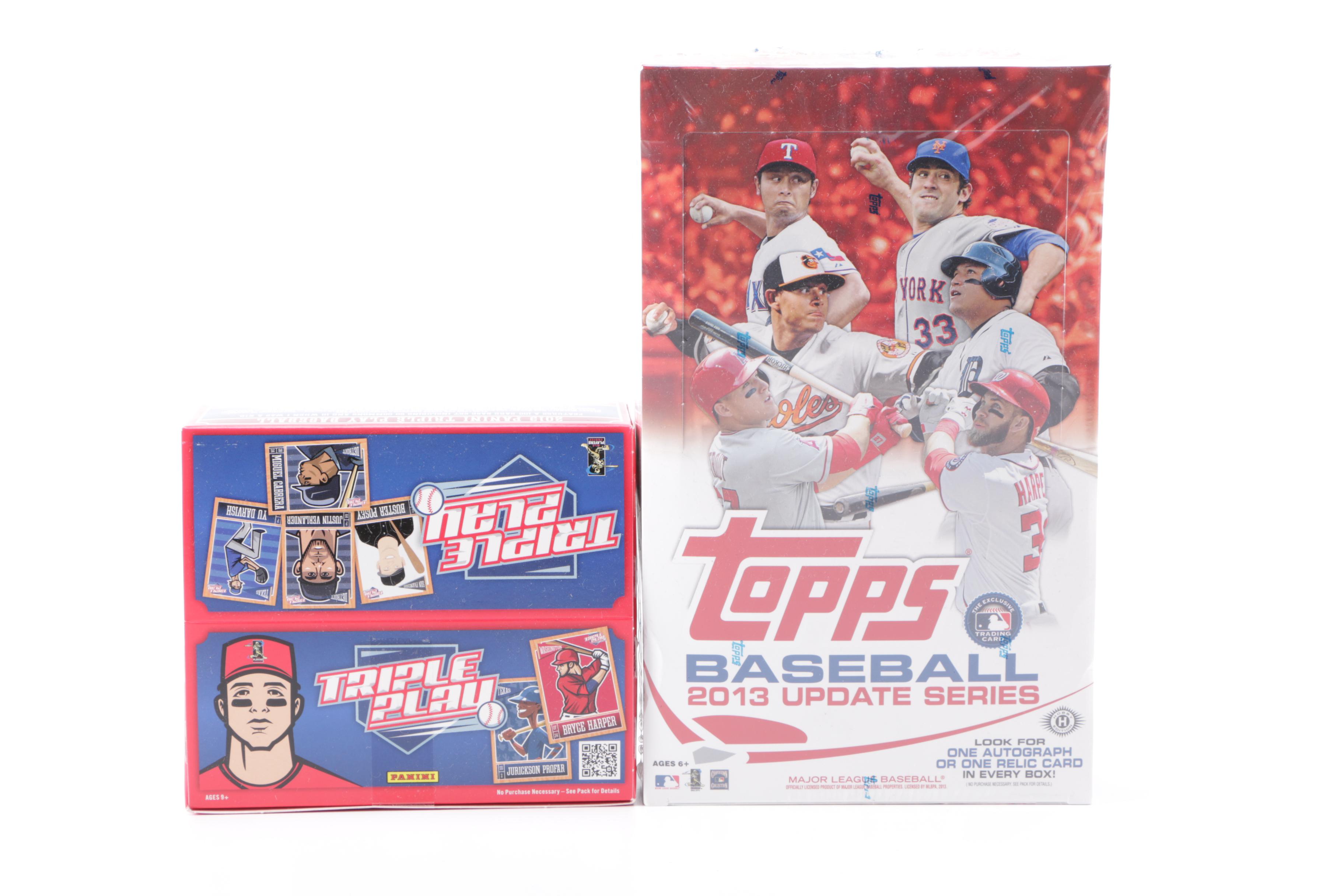 Factory Sealed 2013 Baseball Cards