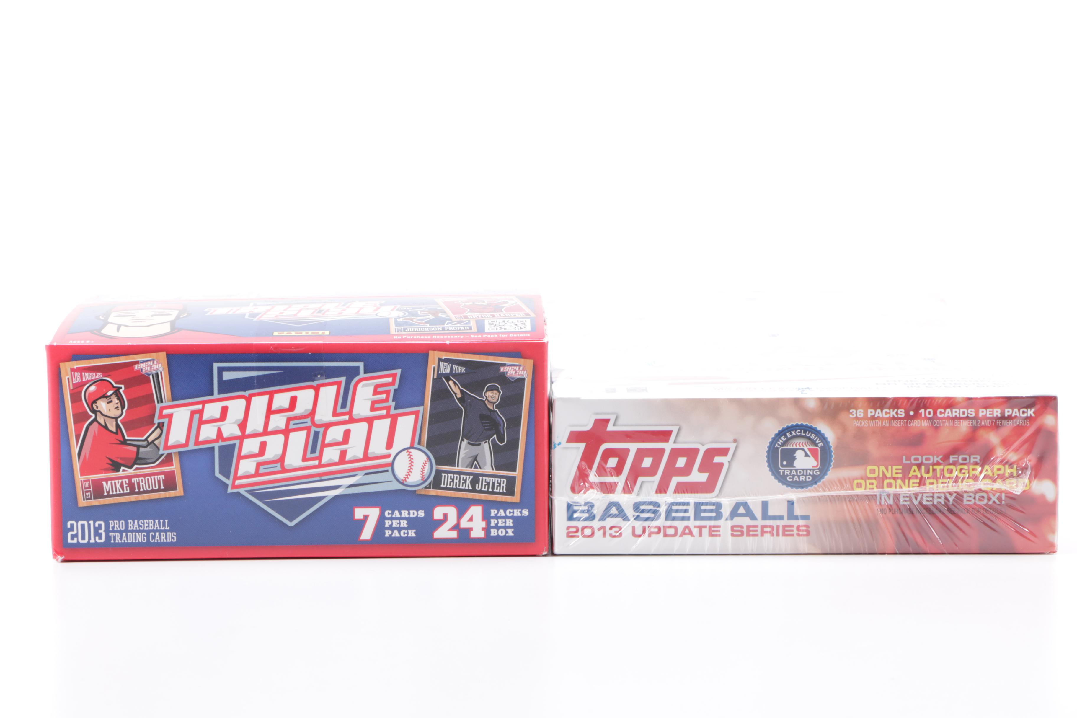 Factory Sealed 2013 Baseball Cards