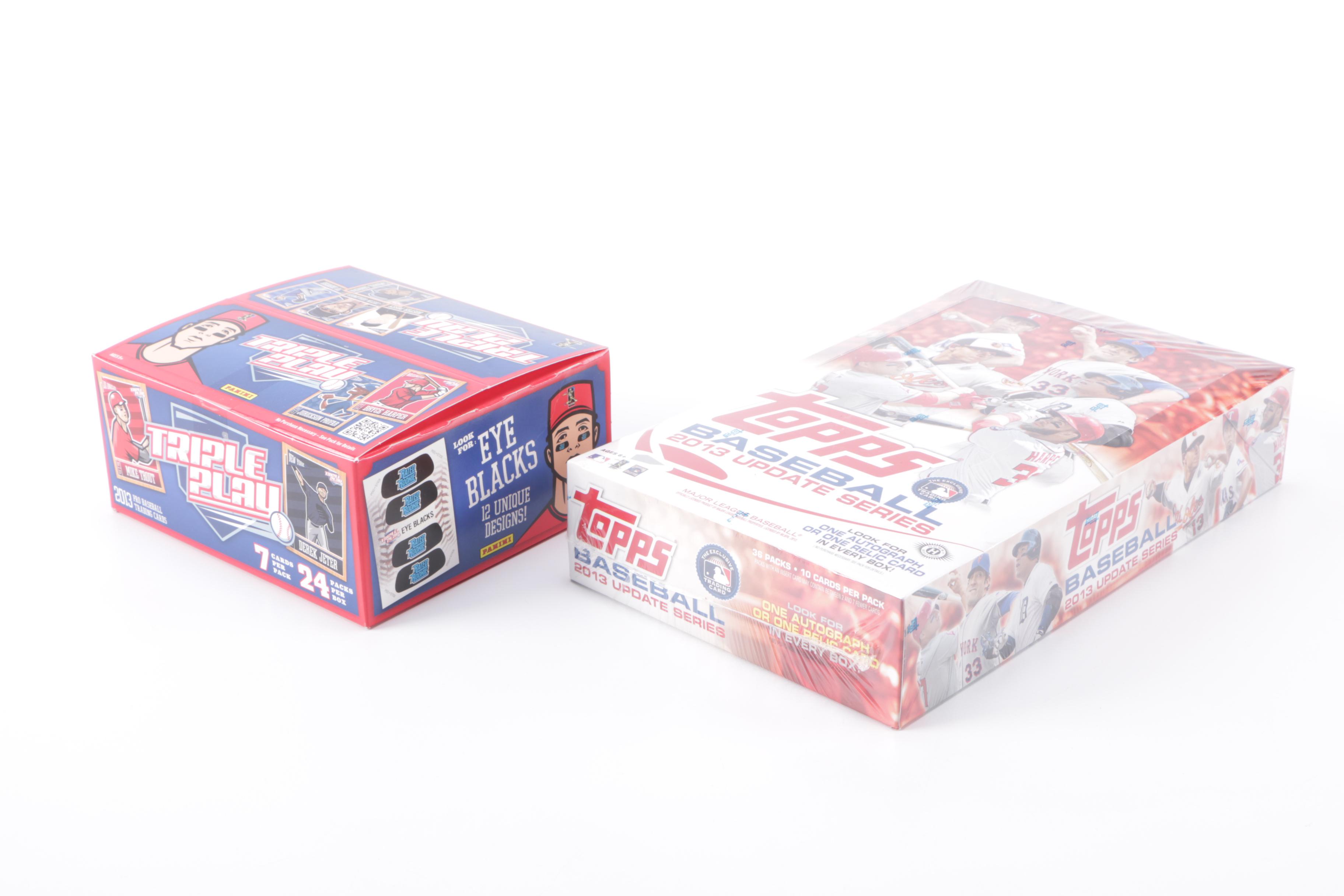 Factory Sealed 2013 Baseball Cards