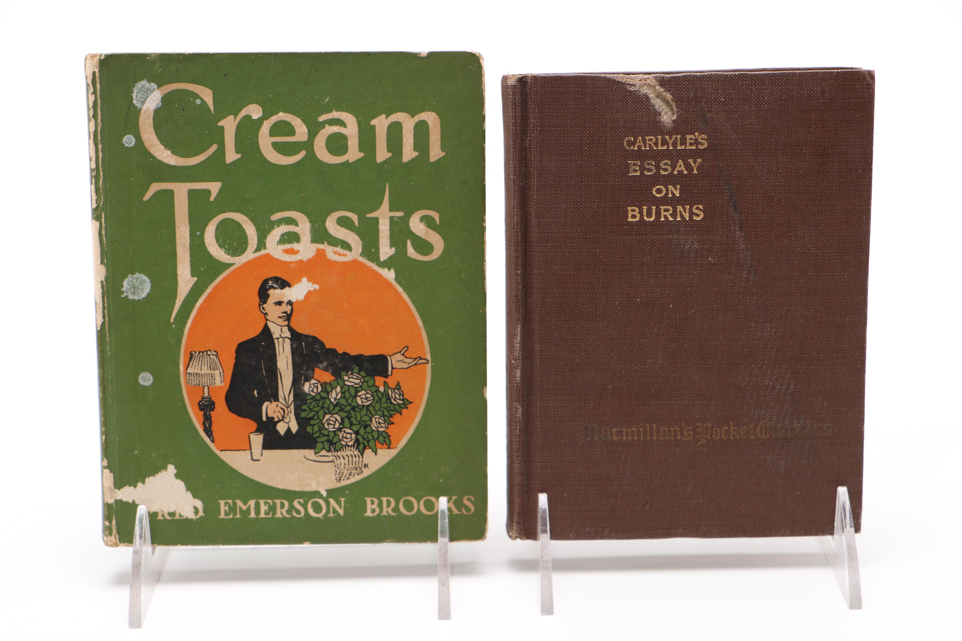 Fourteen Assorted Antique and Vintage Books of Poetry