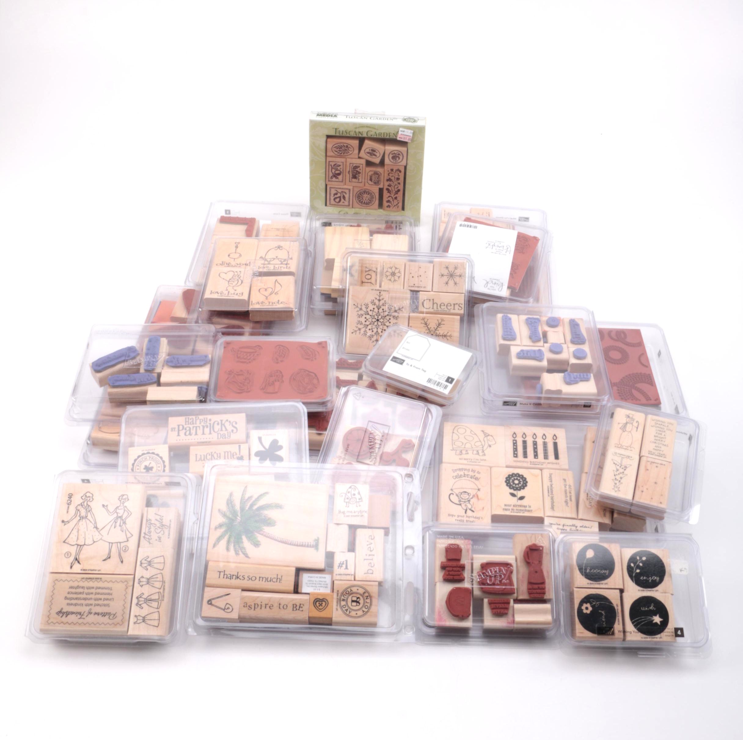 Rubber Stamp Sets Featuring Stampin' Up