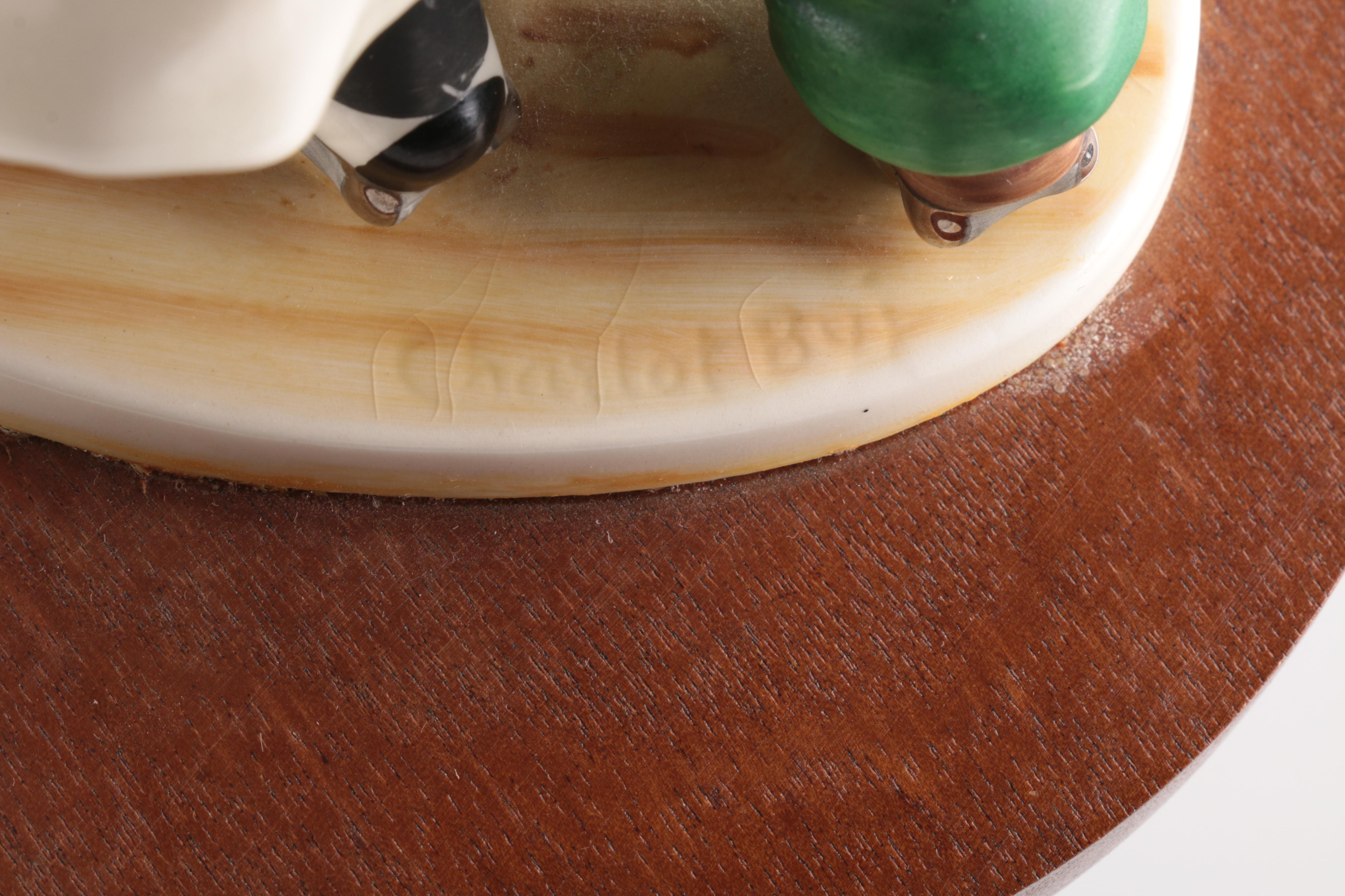 Mapsa Swiss Music Box with Red-Headed Children