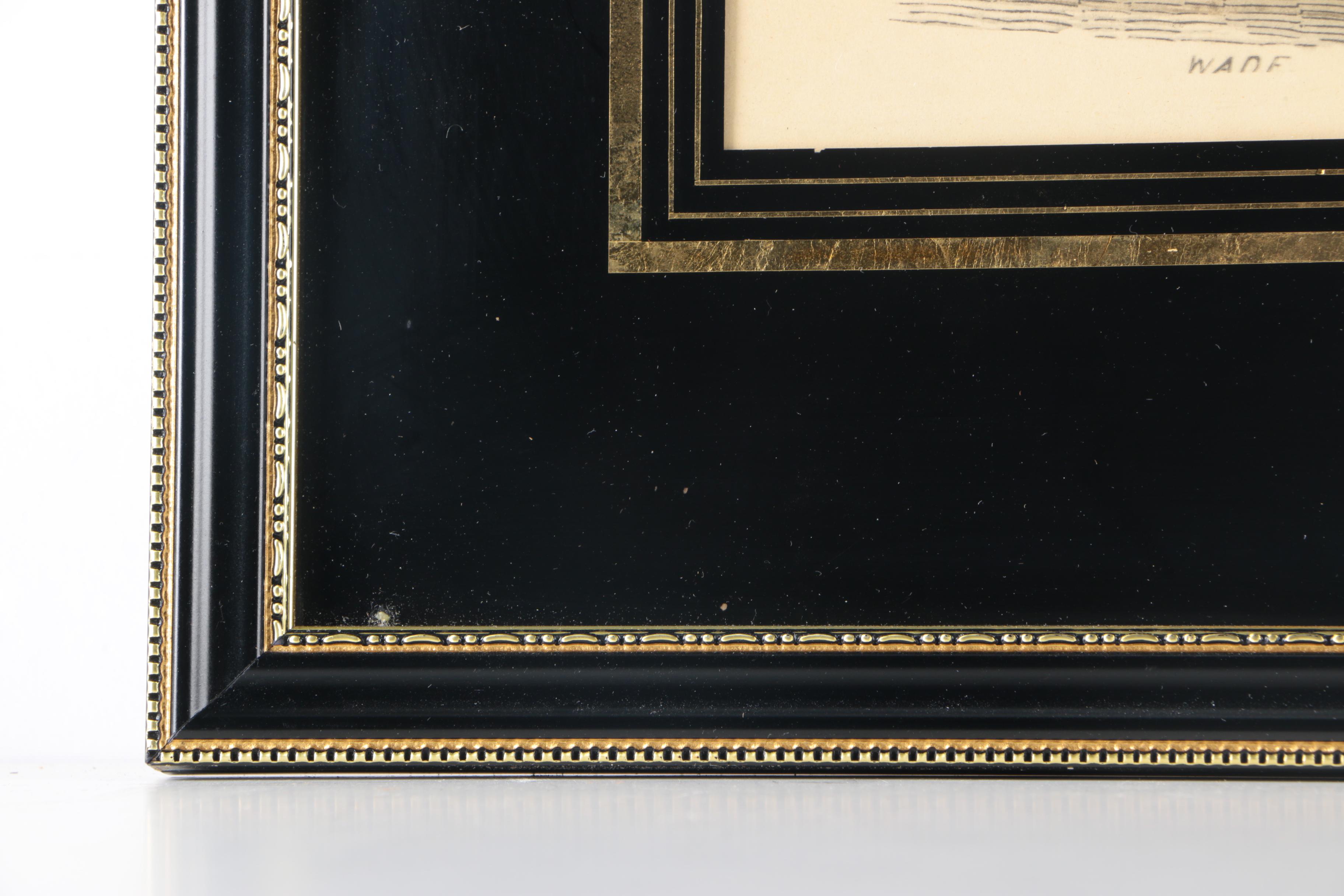 Hand Colored Lithograph Prints of New York Street Scenes