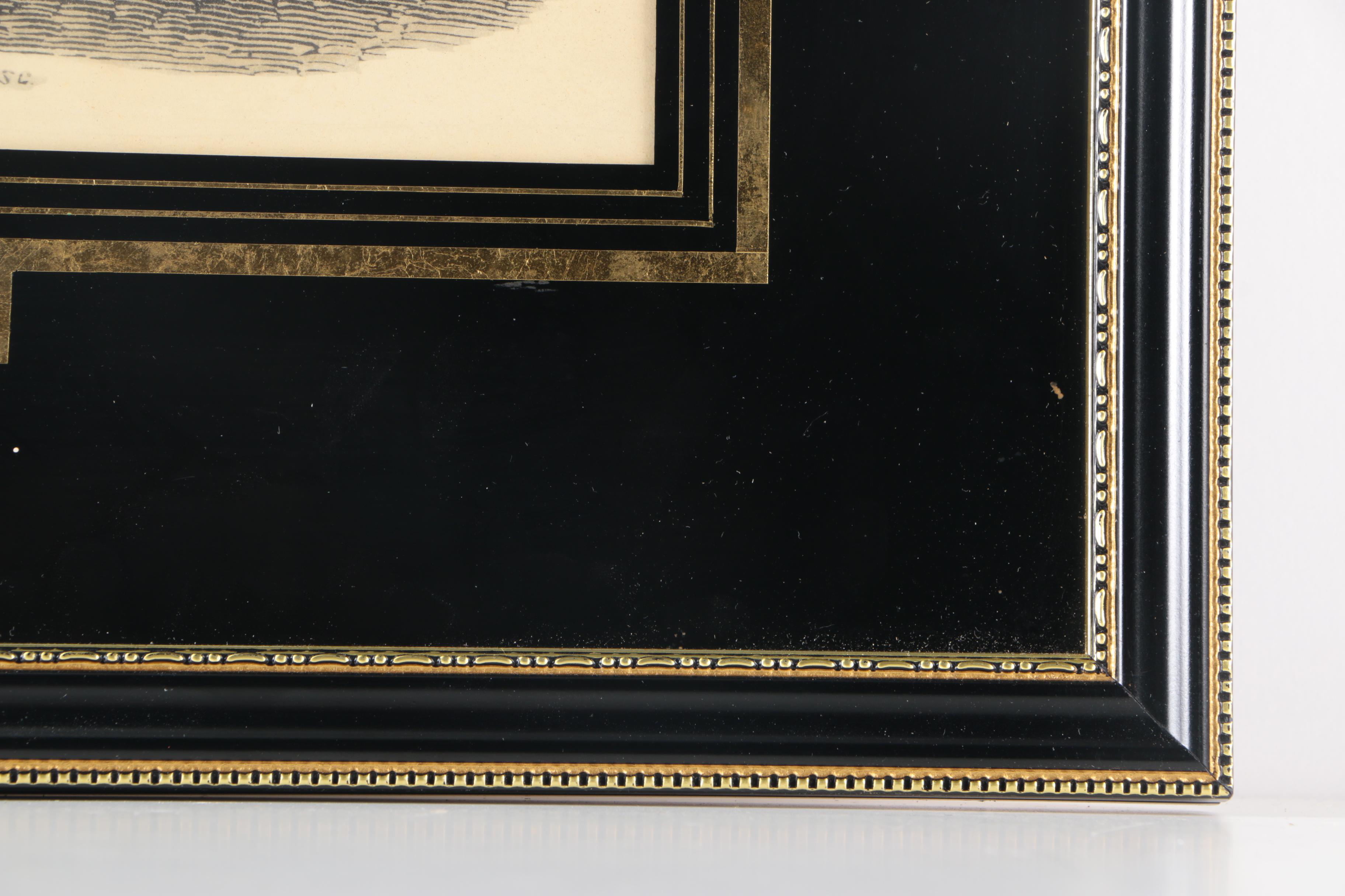 Hand Colored Lithograph Prints of New York Street Scenes