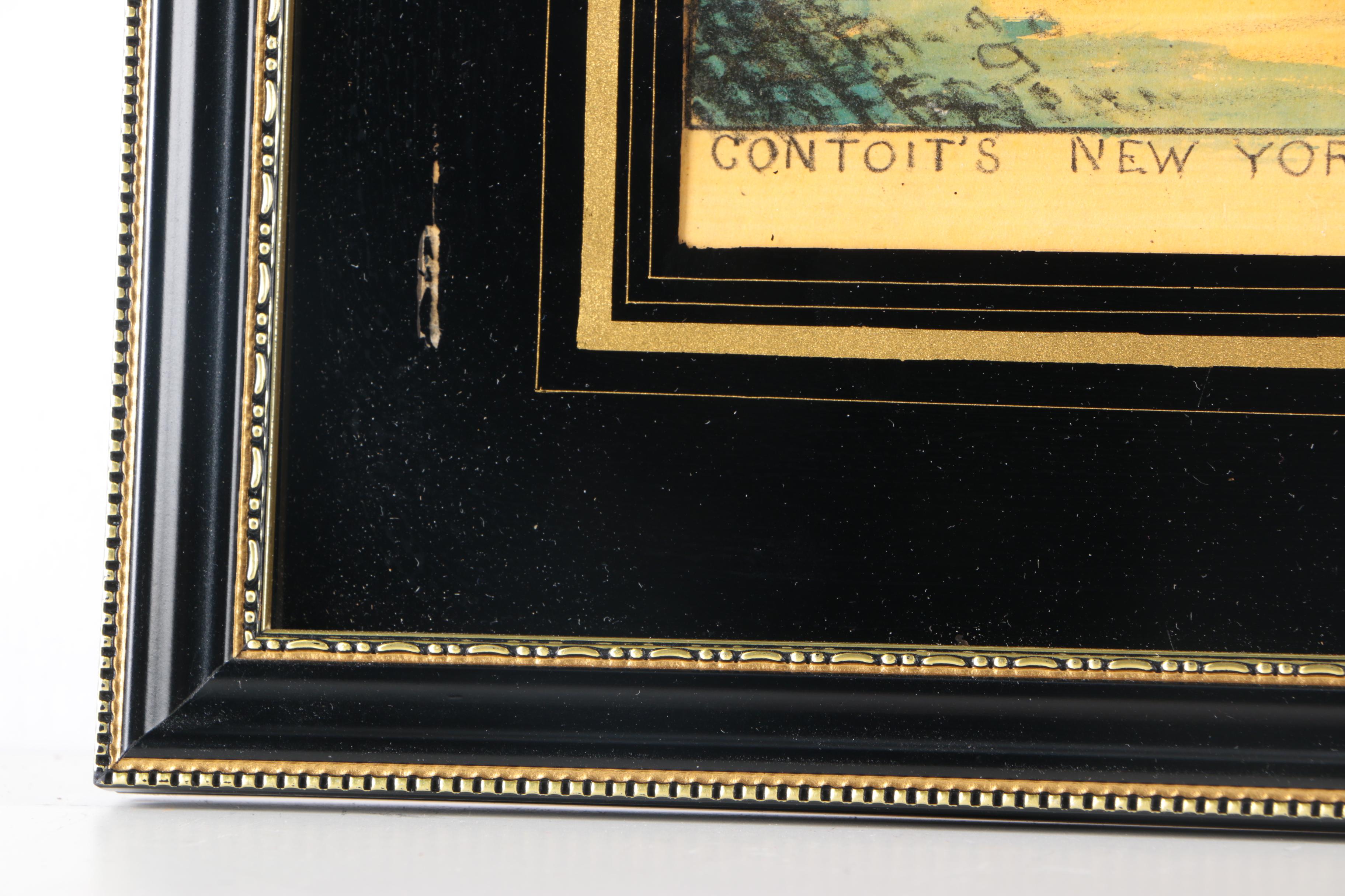 Hand Colored Lithograph Prints of New York Street Scenes