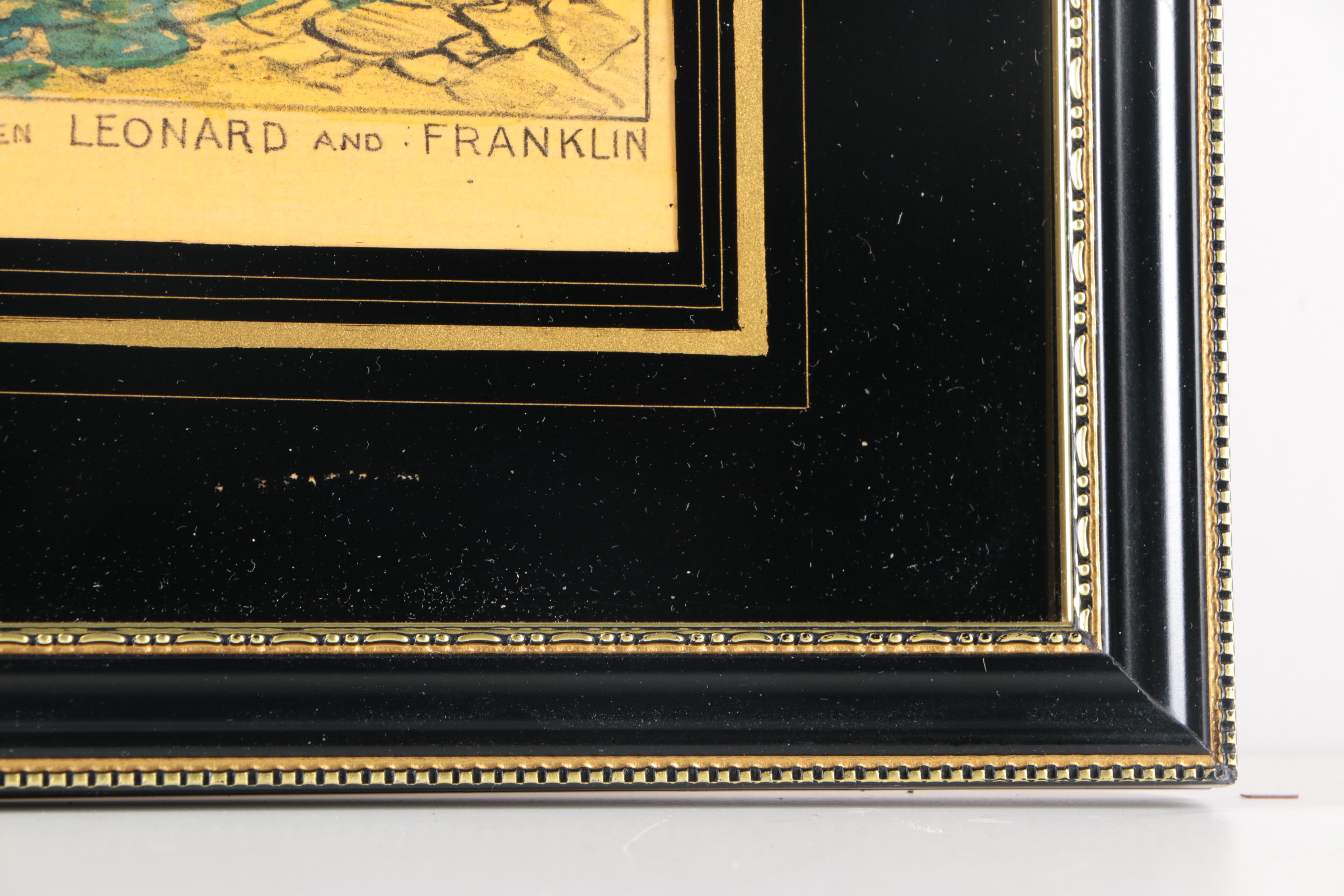 Hand Colored Lithograph Prints of New York Street Scenes