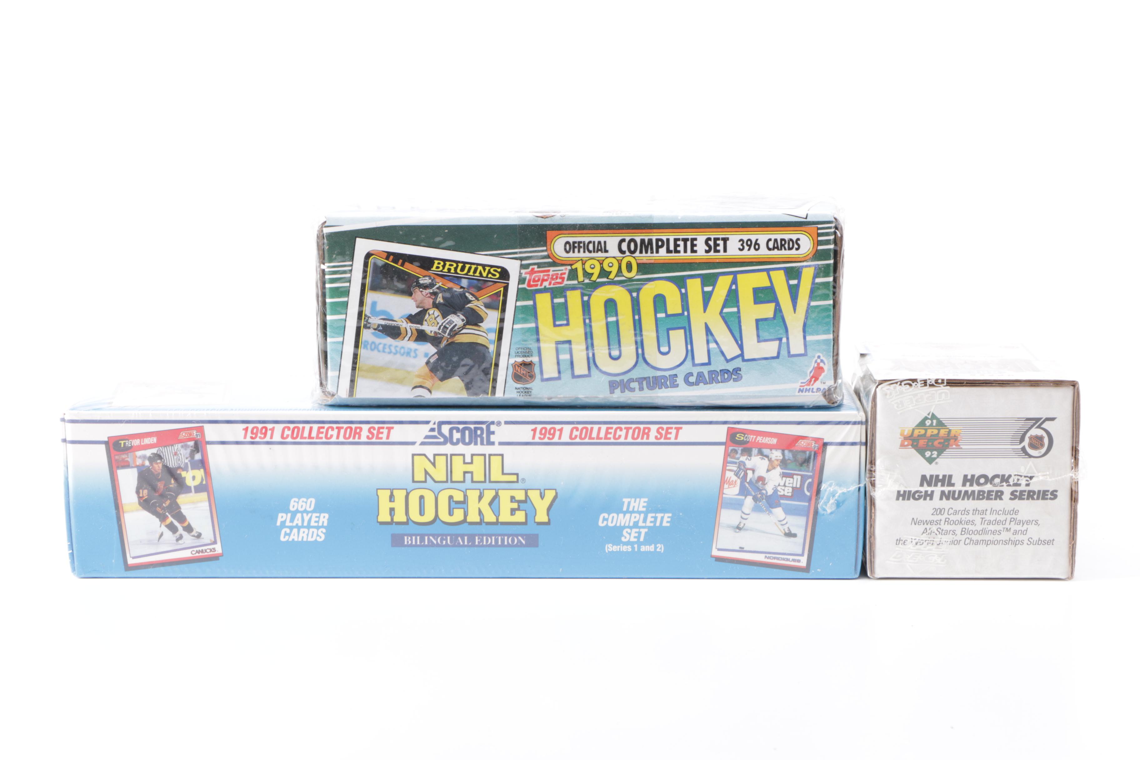 1990s Hockey Trading Cards