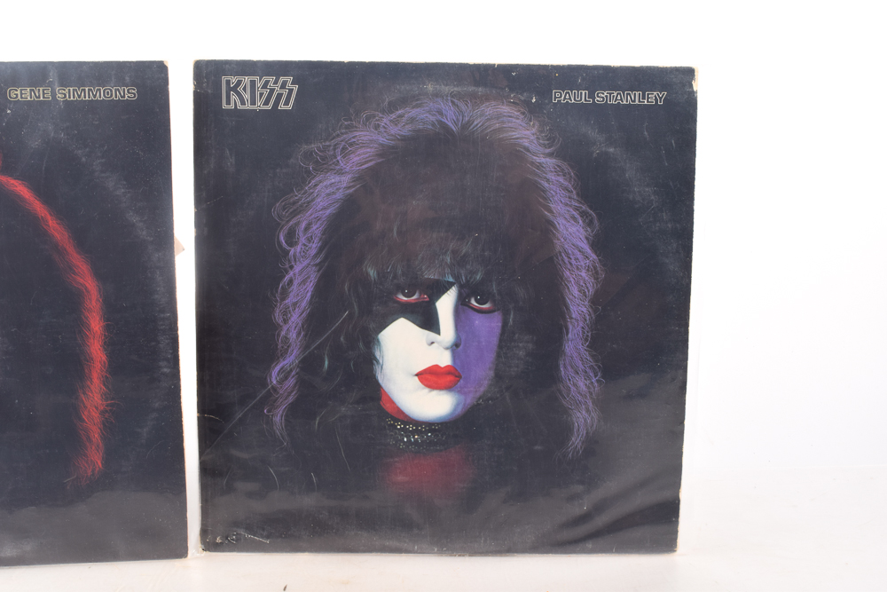 Vintage KISS Member Solo Albums