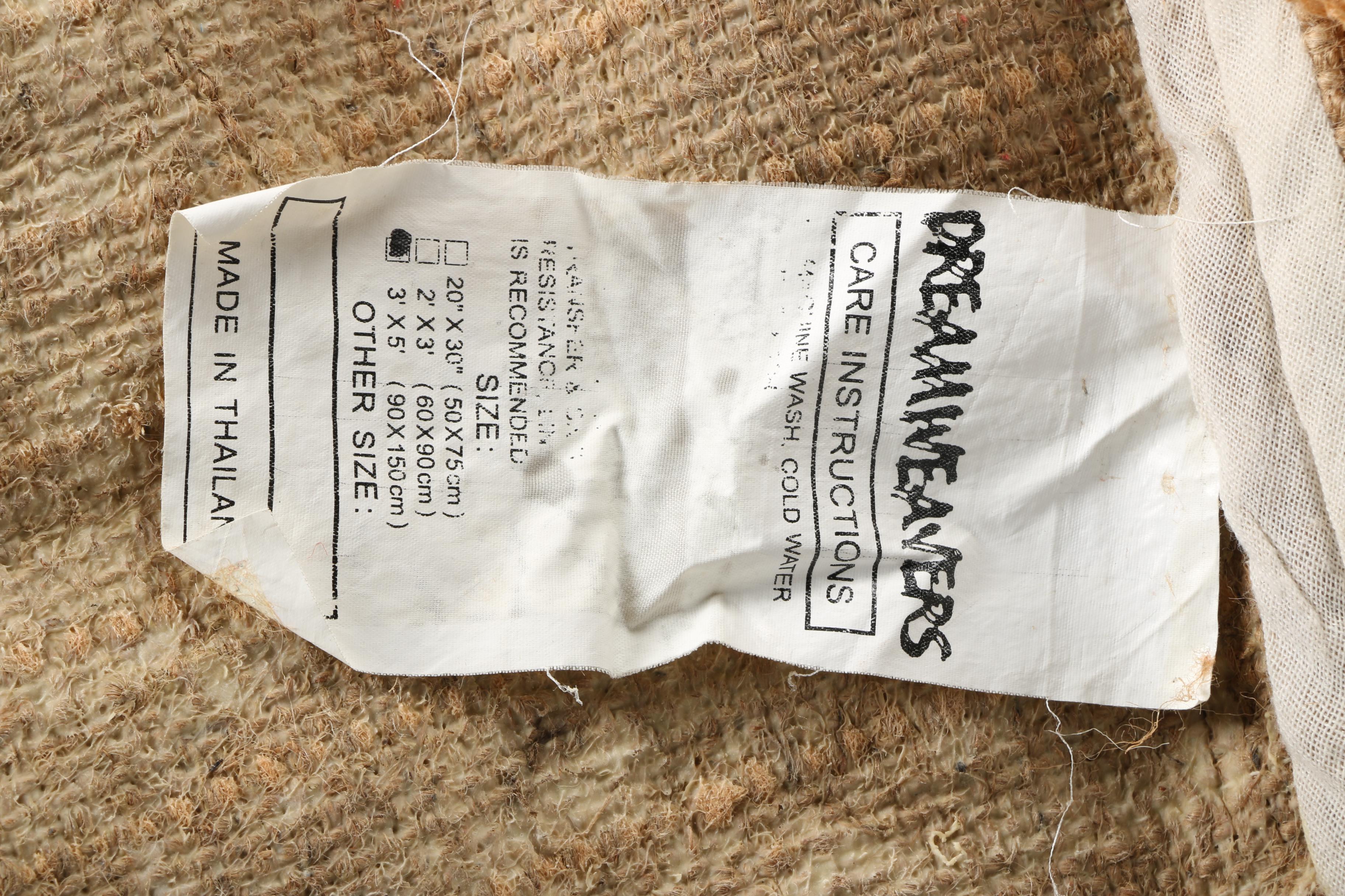 Machine Made Dreamweavers Shag Area Rug in Burnt Orange