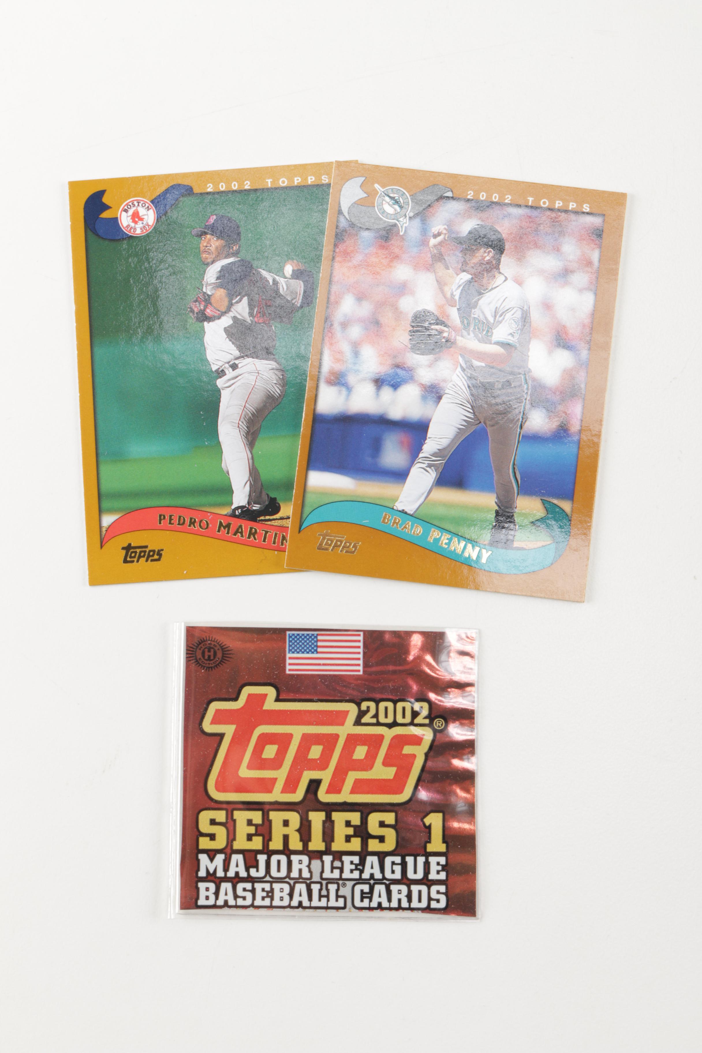Topps 2001 and 2002 Baseball Trading Cards