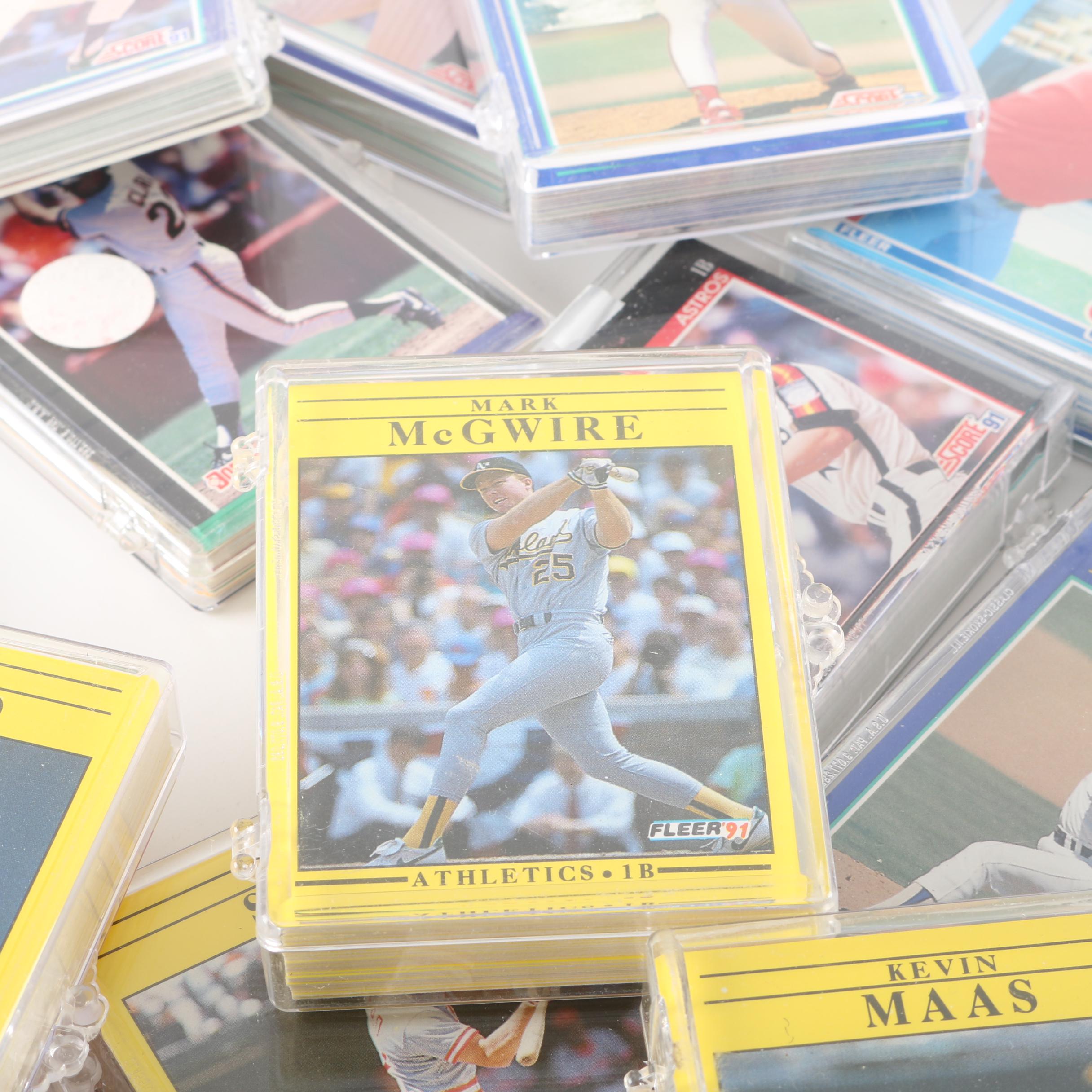 Assortment of 1990s Baseball Cards