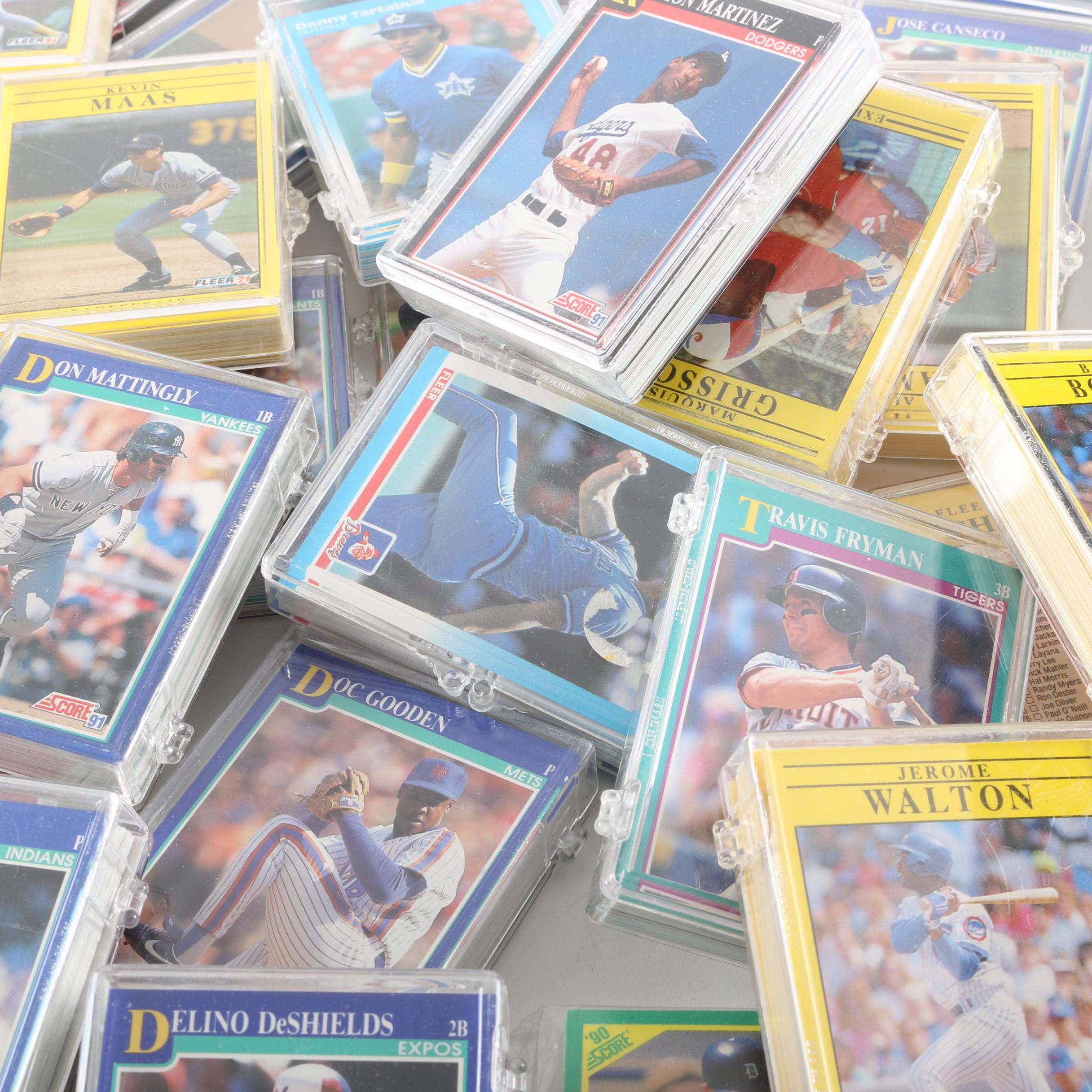 Assortment of 1990s Baseball Cards
