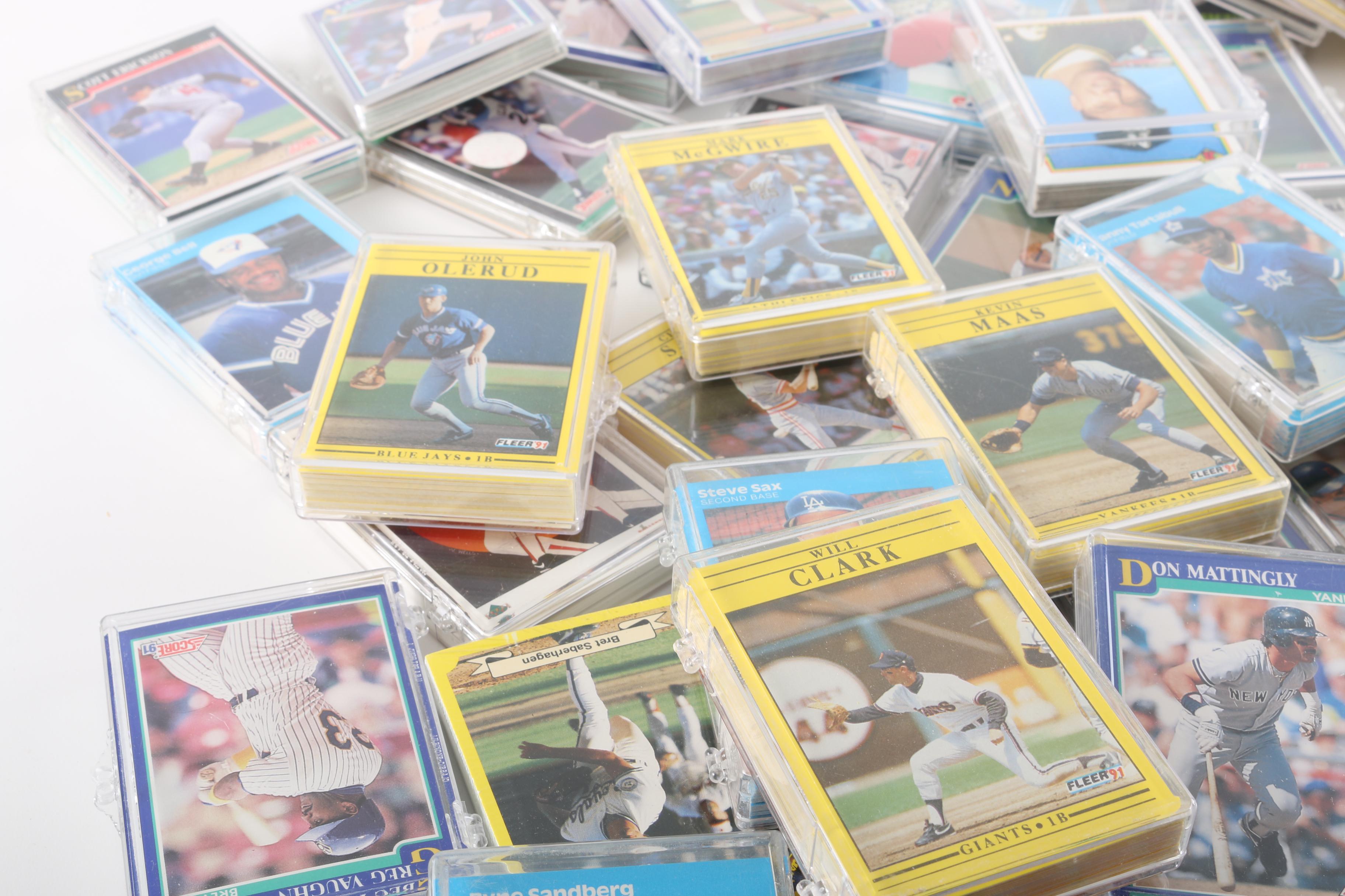 Assortment of 1990s Baseball Cards