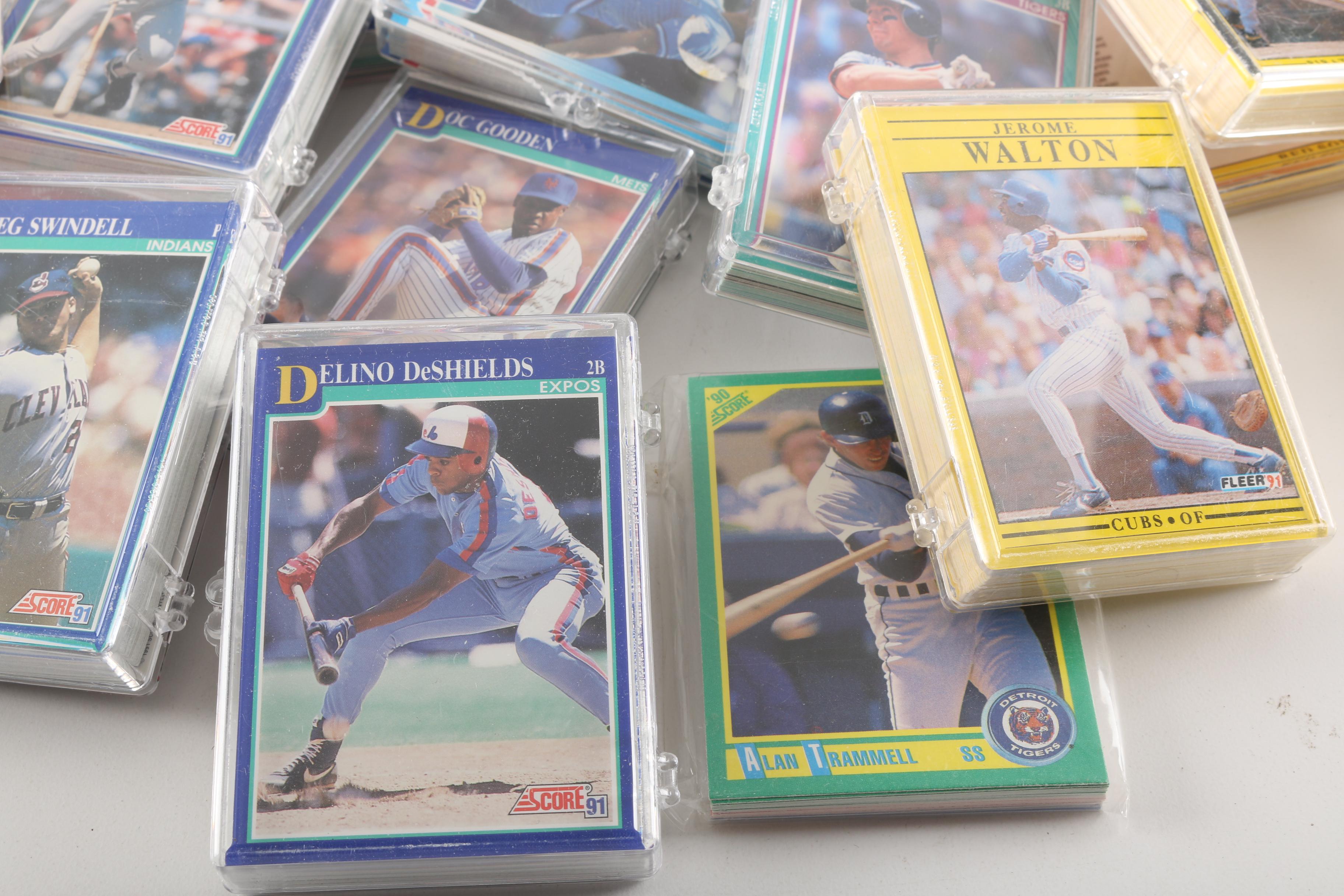Assortment of 1990s Baseball Cards