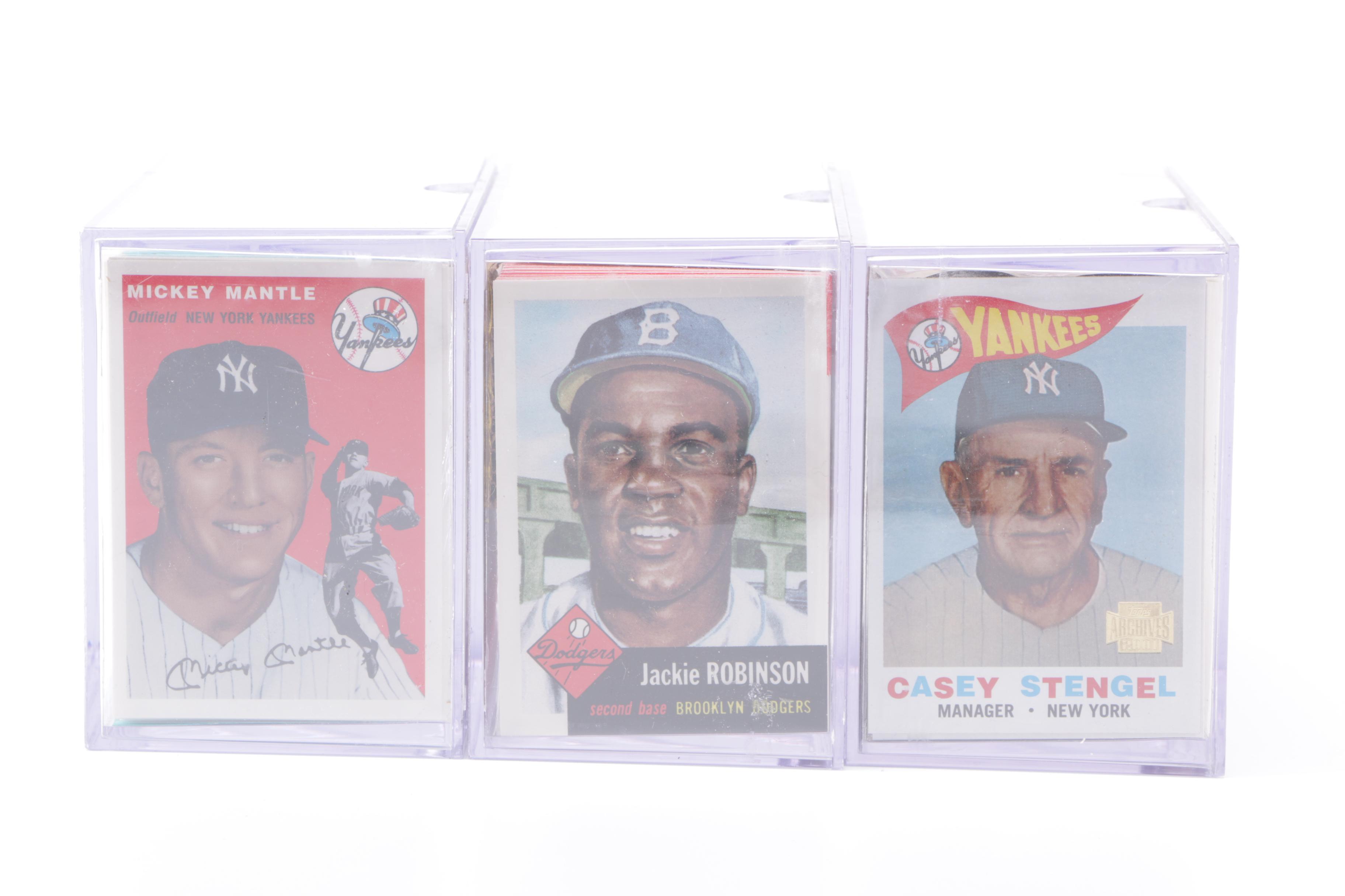 Assortment of Topps and Upper Deck 1990s Baseball Cards